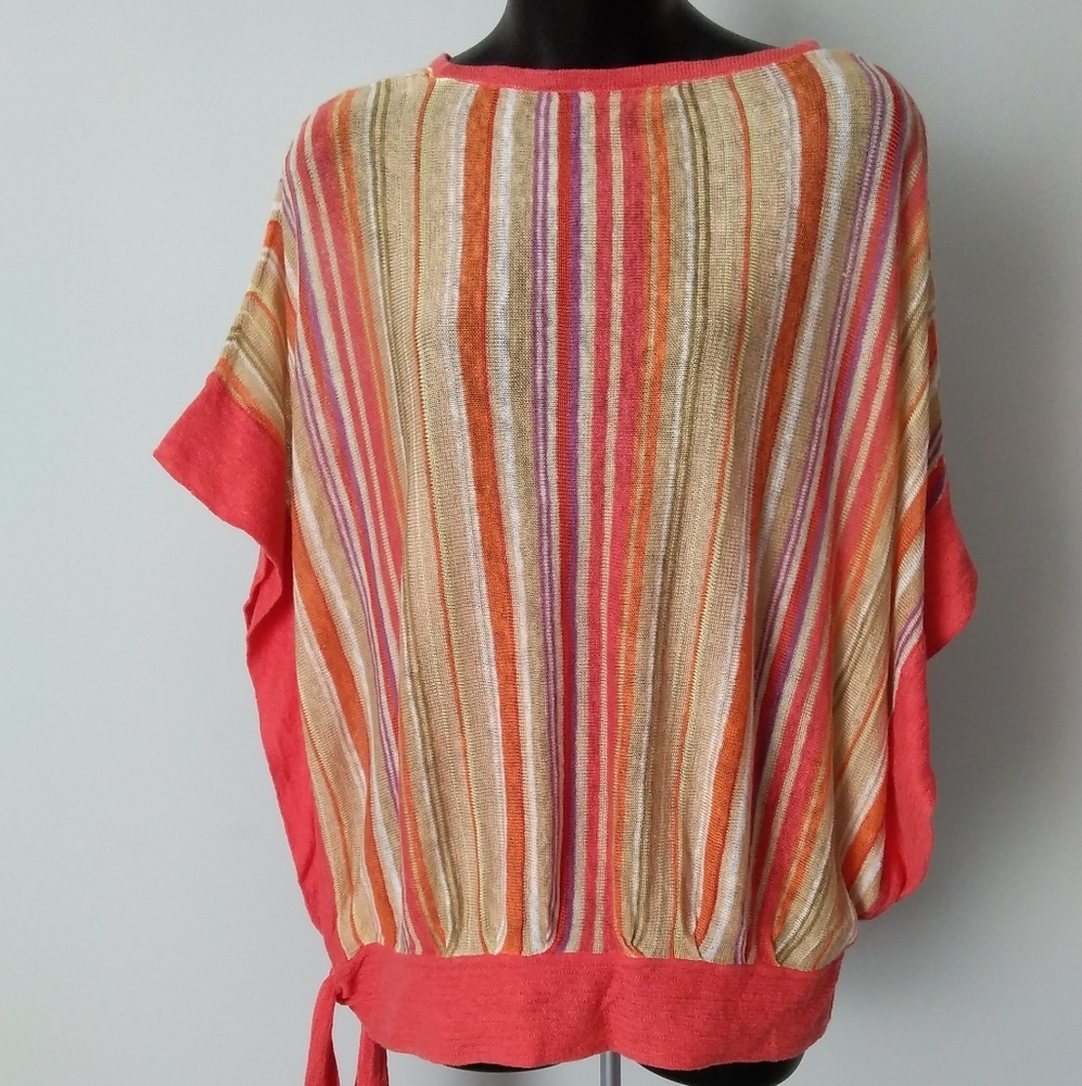 ANNE KLEIN linen knit Caftan